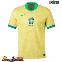 Camisa de Futebol Brasil Equipamento Principal Copa America 2024 Manga Curta